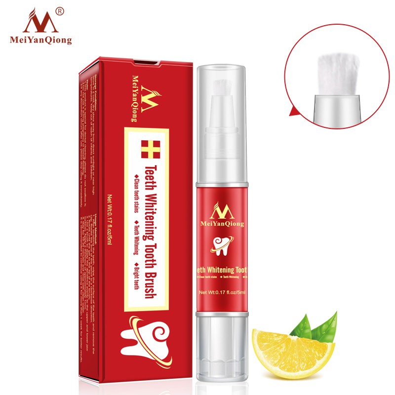 MeiYanQiong Teeth Whitening Pen Bút Gel Làm Trắng Răng Loại Bỏ Vết Bẩn Chất Lượng Cao Loại Bỏ Vết Bẩn Mảng Bám Cho Hàm Răng Trắng Sáng Khỏe Mạnh giúp răng chắc khỏe và trắng sáng tự nhiên Oral Hygiene Cleaning 5ml | BigBuy360 - bigbuy360.vn