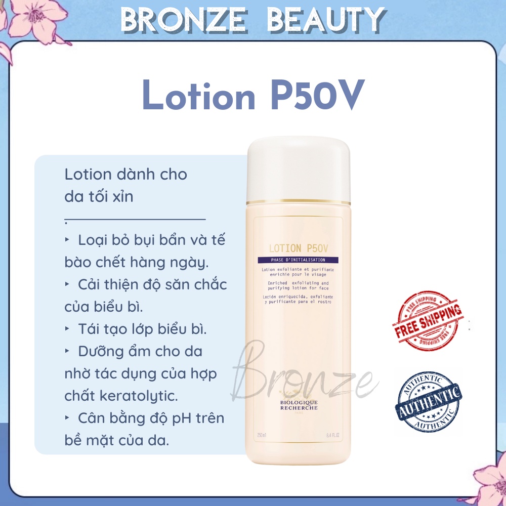 [Mã 154FMCGSALE giảm 8% đơn 500K] Lotion P50V tẩy da chết, cân bằng và tái tạo da bị xỉn màu, nhợt nhạt - K11