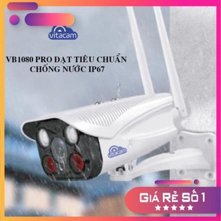 Camera ip vitacam vb1080 pro 2.0mpx full hd - đèn quan sát có màu cả ngày và đêm