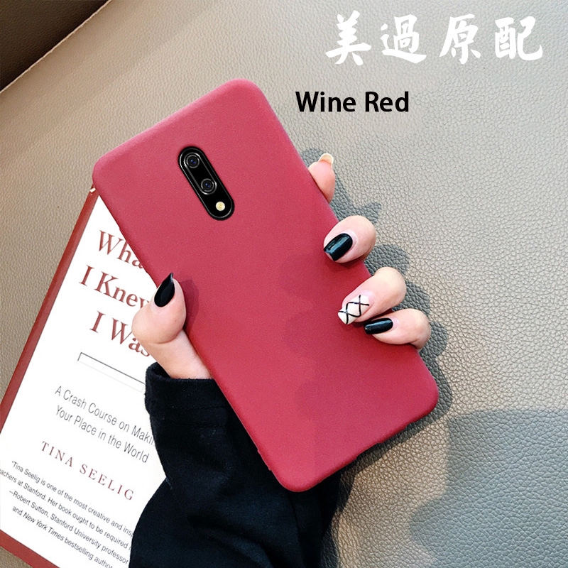 Ốp điện thoại màu trơn cho Oneplus 7 Pro 6T 6 5T 5 3T 3