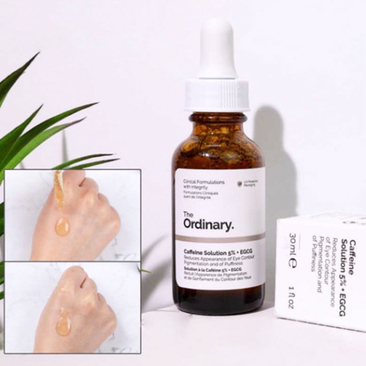Serum dưỡng mắt The Ordinary, tinh chất giảm quầng thâm, giảm bọng mắt Caffeine Solution 5% + EGCG