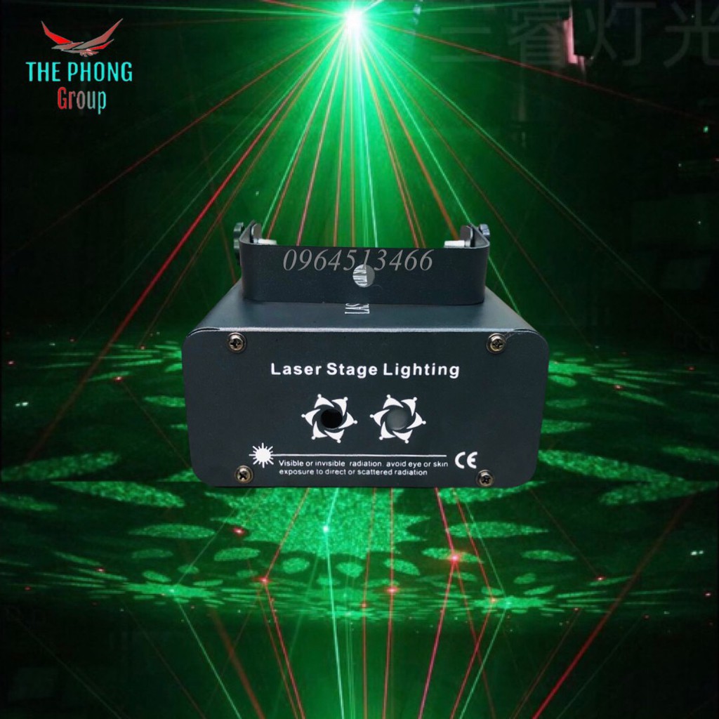 [SALE OFF] Đèn Laser Bông - Đèn laser sân khấu, vũ trường, karaoke, bar, pub.