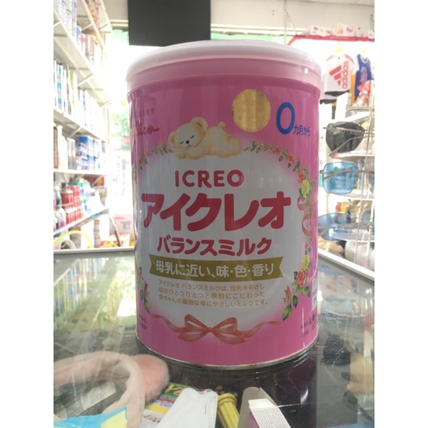 Sữa Glico Icreo số 0 hộp 800g từ Nhật Bản