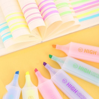 BỘ 6 BÚT HIGHLIGHT DELI