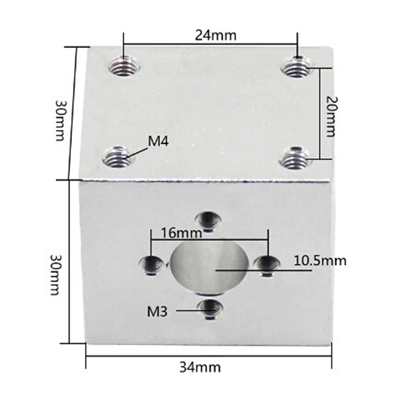 Đai Ốc T8 Cho Máy In 3d