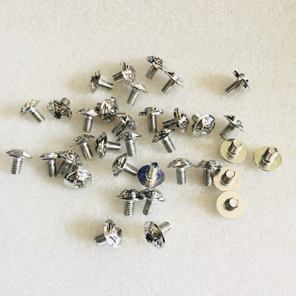 1 Ốc SALAZA 6LY10 bắt catte, đuôi dè, dàn áo