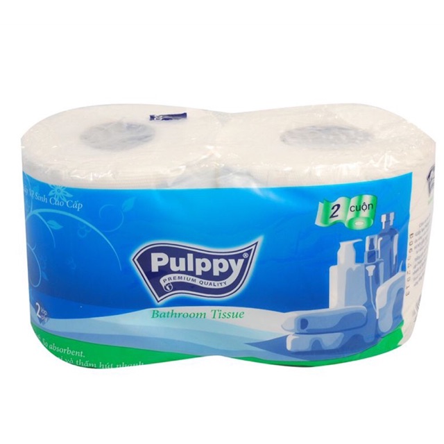 Giấy vệ sinh Pulppy ( 2 cuộn )