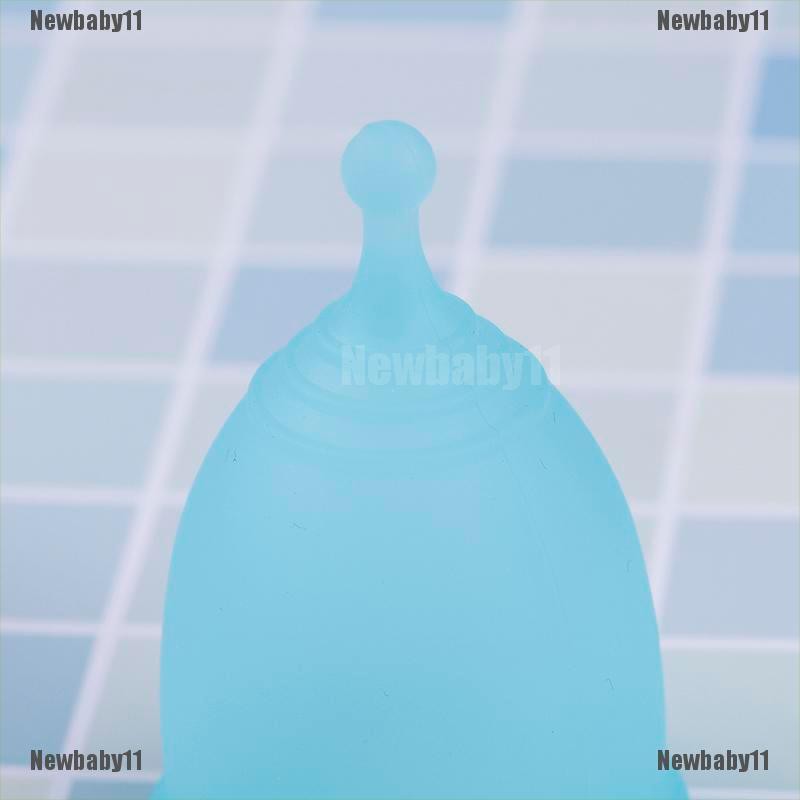 [COD Newb] Cốc Nguyệt San Bằng Silicon Mềm Cấp Y Tế Hình Mặt Trăng Cho Nữ period Vệ Sinh