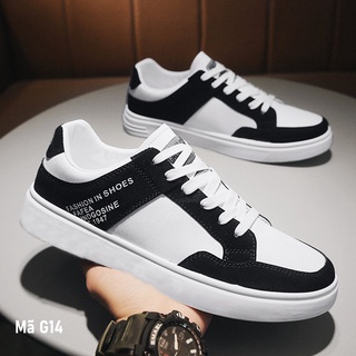Giày thể thao nam sneaker da pu cao cấp mềm đẹp
