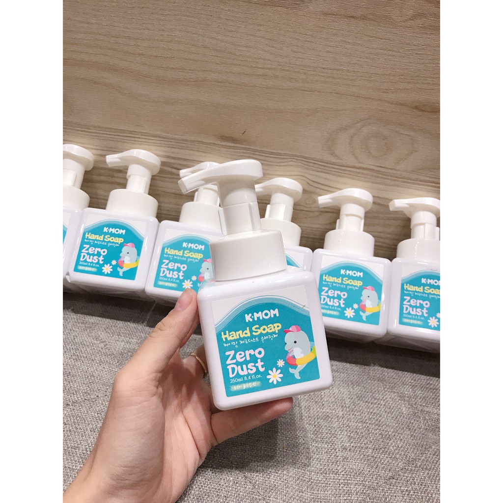 Nước rửa tay tạo bọt Zero Dust K-Mom Hàn Quốc