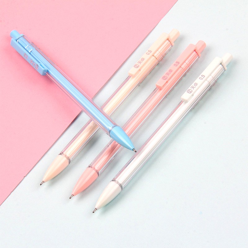 Bút Chì Cơ Trong Suốt Đơn Giản Dành Cho Học Sinh