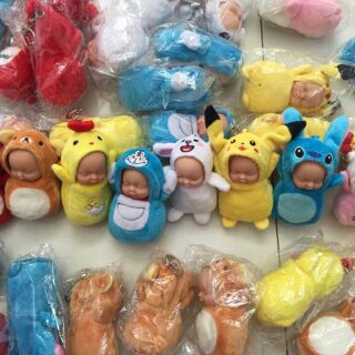 Móc Khóa Búp Bê Baby Siêu Cưng