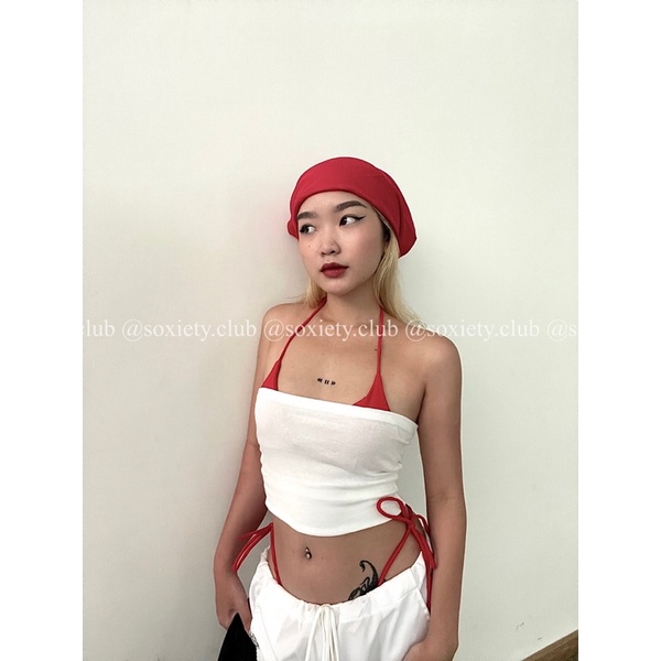 Áo tube trendy, quyến rũ, hack dáng 💕 A48
