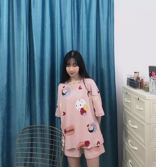 Bộ ngủ cô gái (COMBO SET 2 BỘ ) | BigBuy360 - bigbuy360.vn