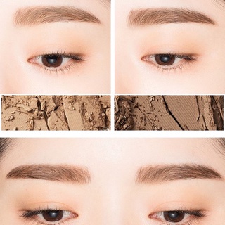 Bột tán mày 2 màu Missha Twin Brow Kit