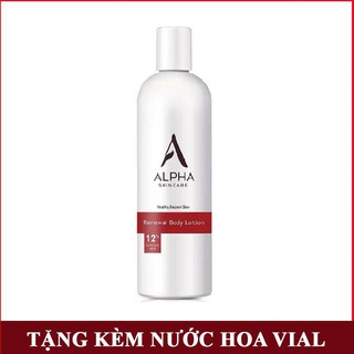 [Chính Hãng] Sữa Dưỡng Thể Alpha Skincare Renewal Body Lotion 12% AHA