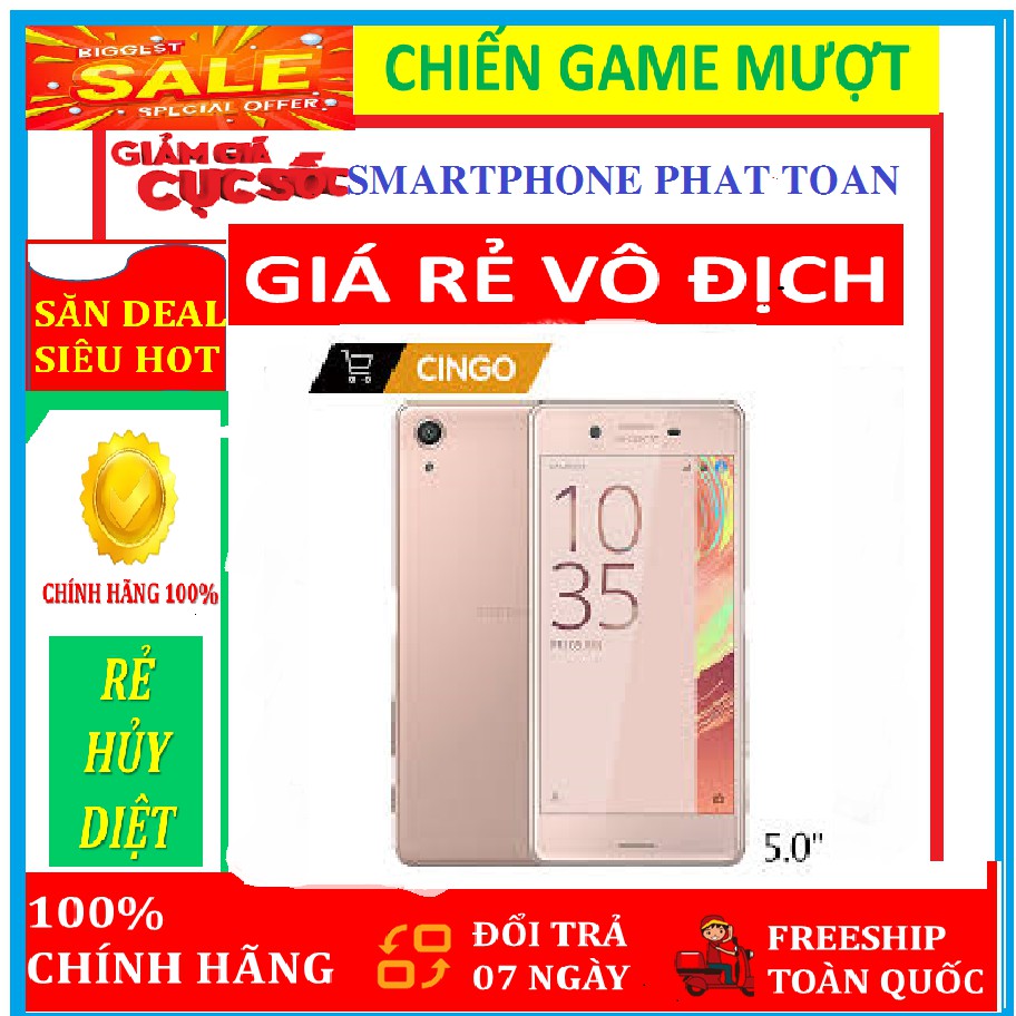 SIÊU RẺ ____ điện thoại Sony X Performance 32G ram 3G mới CHÍNH HÃNG - chơi Game mượt