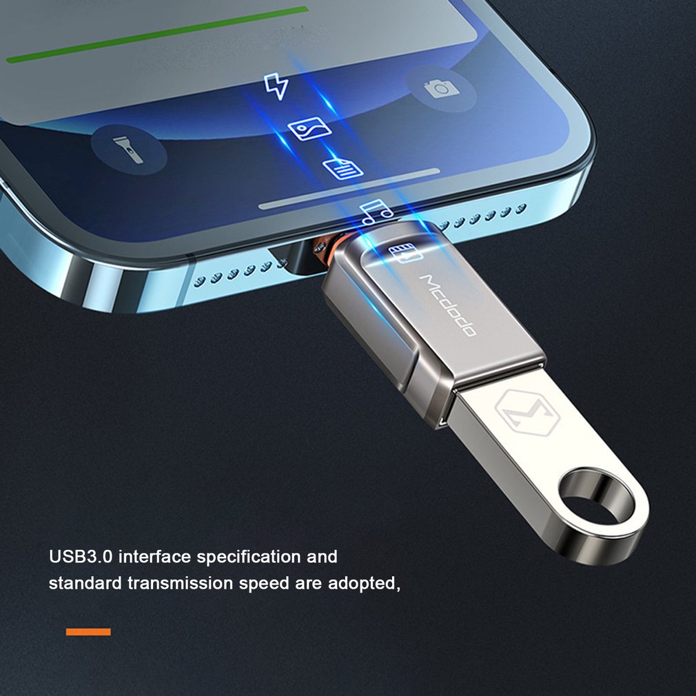 Bộ Chuyển Đổi USB-A 3.0 Sang Lightning OTG USB-A