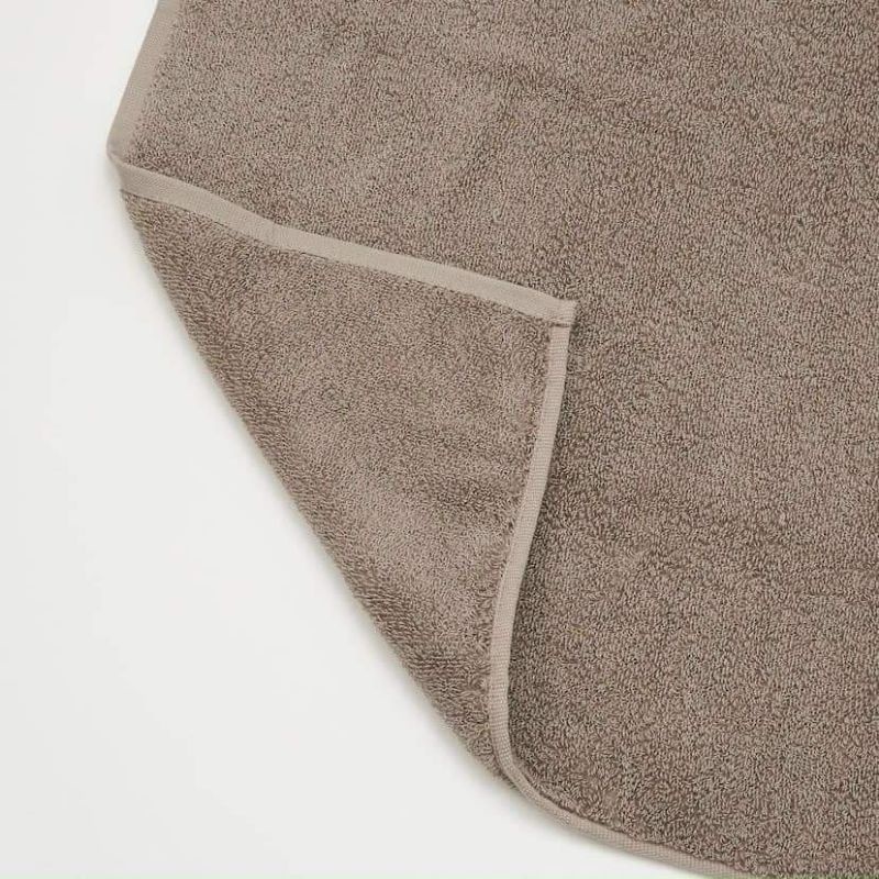 Khăn tắm uni.qlo xuất dư - chất cotton organic mềm mịn kt 60x120cm
