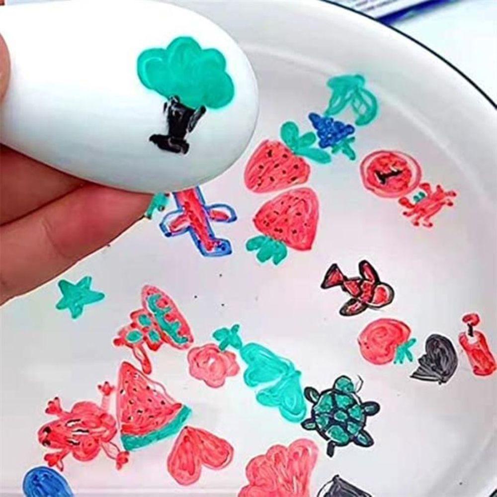 Bút Vẽ Ma Thuật Màu Cầu Vồng Cho Bé