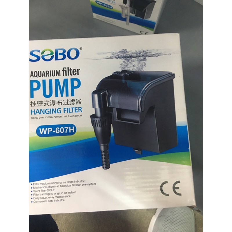 Lọc thác Sobo 607 dùng cho bể cá cảnh,bể thuỷ sinh.