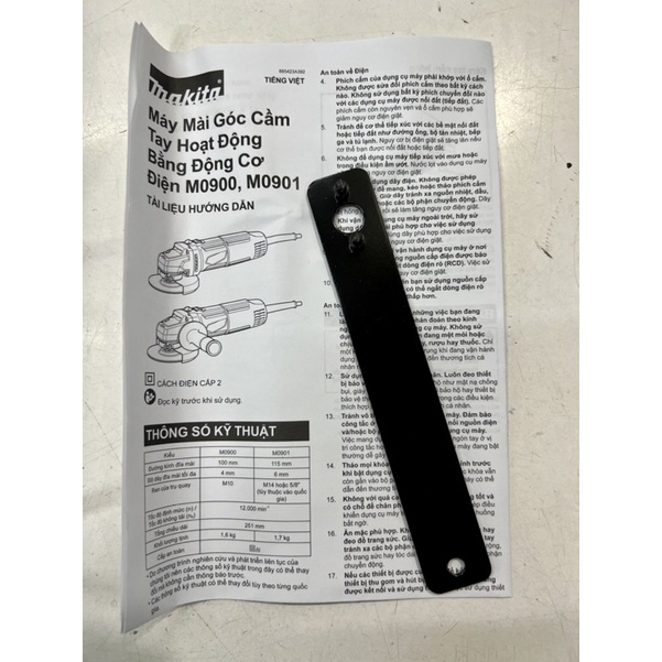 Máy mài góc cầm tay bằng điện Makita M0900B