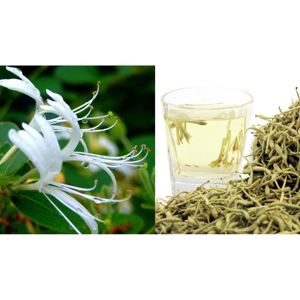 1kg Kim ngân hoa sấy khô hàng loại 1