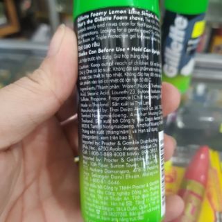Bọt cạo râu gillette 50g