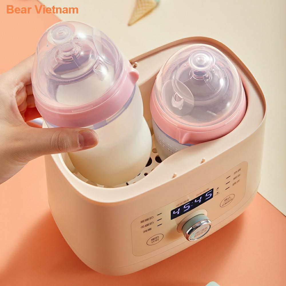 ❉❀✽✥Máy hâm sữa Baby Bear tiệt trùng hai trong một cho bé đa chức năng Nhiệt độ không đổi bình cách thông minh