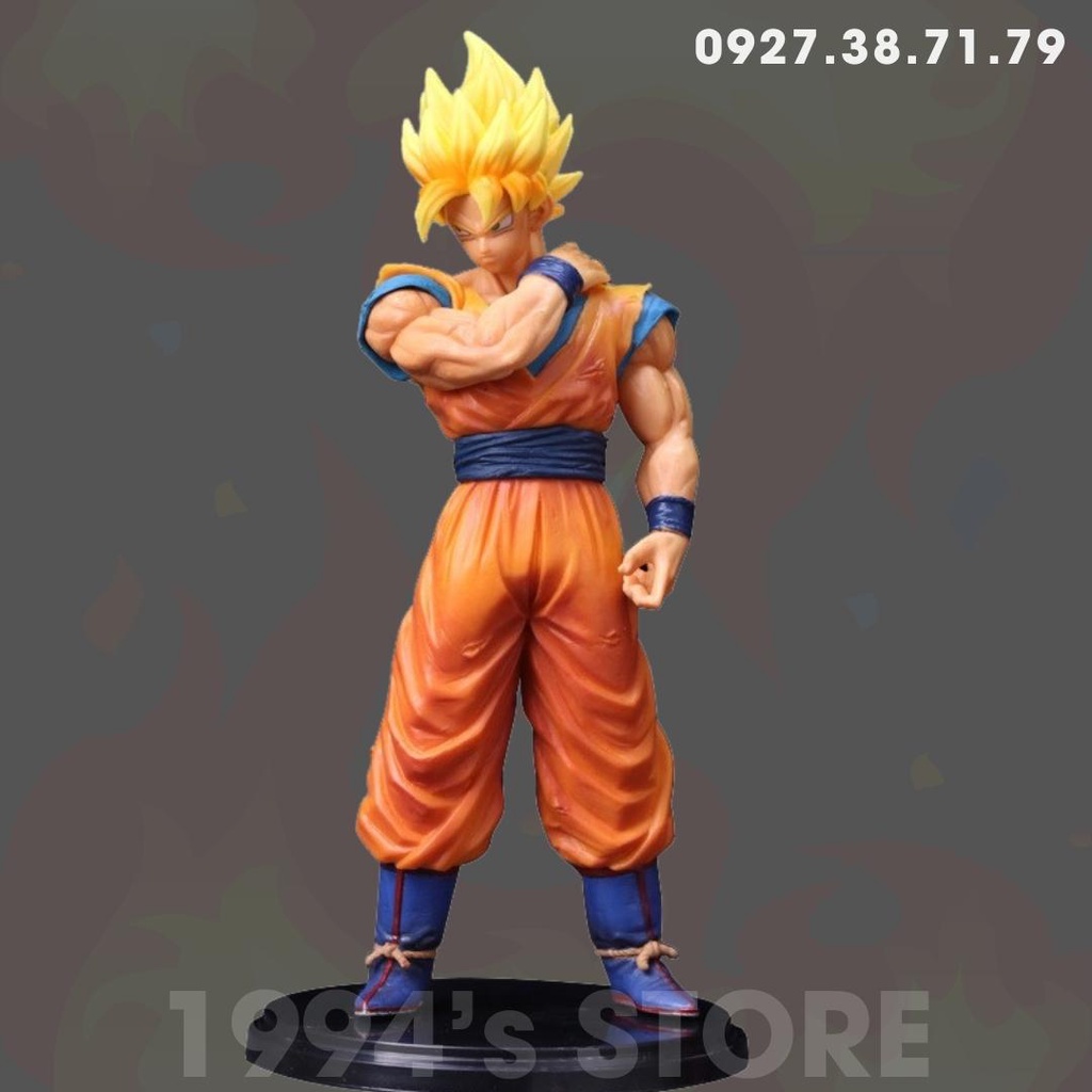 [SẴN] Mô hình SonGoku và Vegeta Super Saiyan cao 22cm cực ngầu, cực chi tiết - Mô hình 7 viên ngọc rồng - Figure Songoku