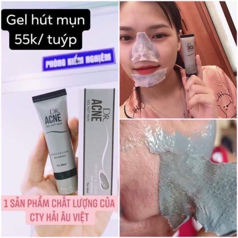  [Chính Hãng] Lột mụn than tre Dr ANCE - Gel hút mụn đầu đen, mụn cám