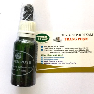 Golden Rose | Dụng Cụ Phun Xăm