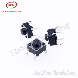 Bộ 5 chiếc nút nhấn 4 chân 6x6x5mm cao 5mm dip
