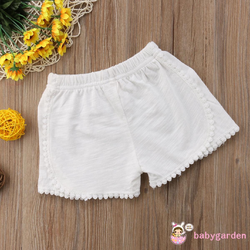 Quần short cotton mùa hè cho bé