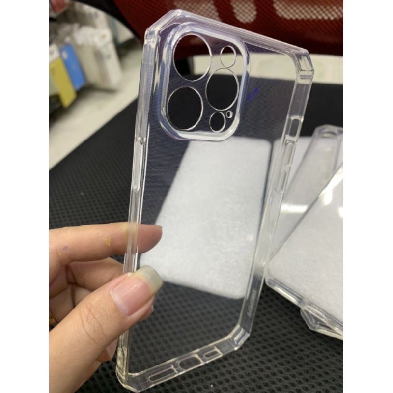 Ốp iPhone 7plus/8plus, x/Xs, Xsmax, 11 pro max, 12 pro max dẻo trong suốt cạnh vuông