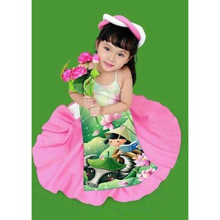 Set yếm, váy cho bé gái