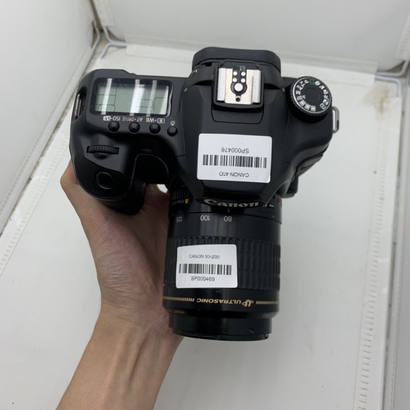 Máy ảnh Canon 40D kèm Ống Kính ngoại hình khá 90%