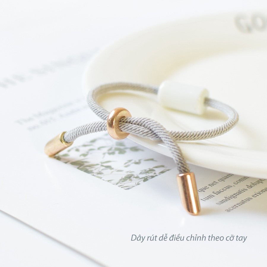 Vòng tay Bella925 lắc tay cung hoàng đạo vòng tay gốm cho cặp đôi
