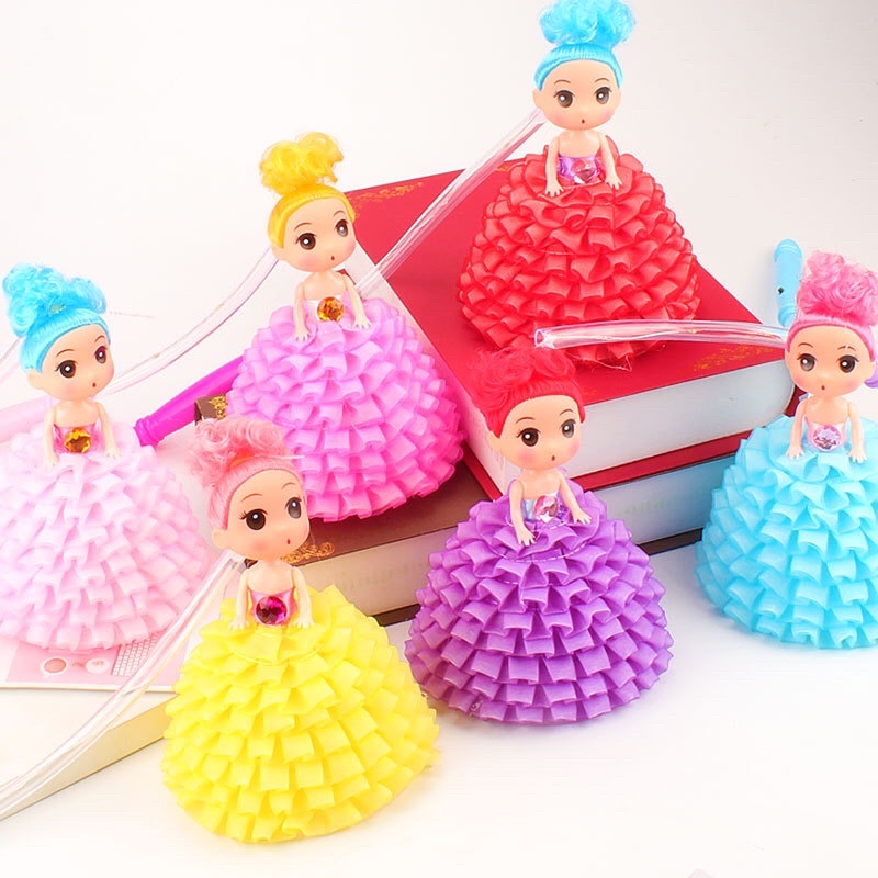 Đồ chơi Trung thu, Đèn lồng hình búp bê barbie phát sáng, quà tặng cho bé
