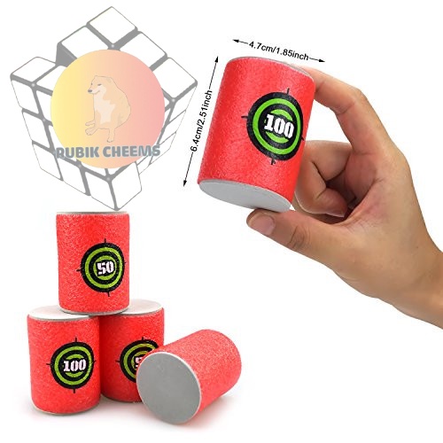 Lon xốp mềm làm mục tiêu cho bé