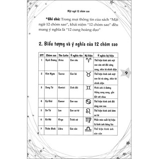 Sách - Mật Ngữ 12 Chòm Sao