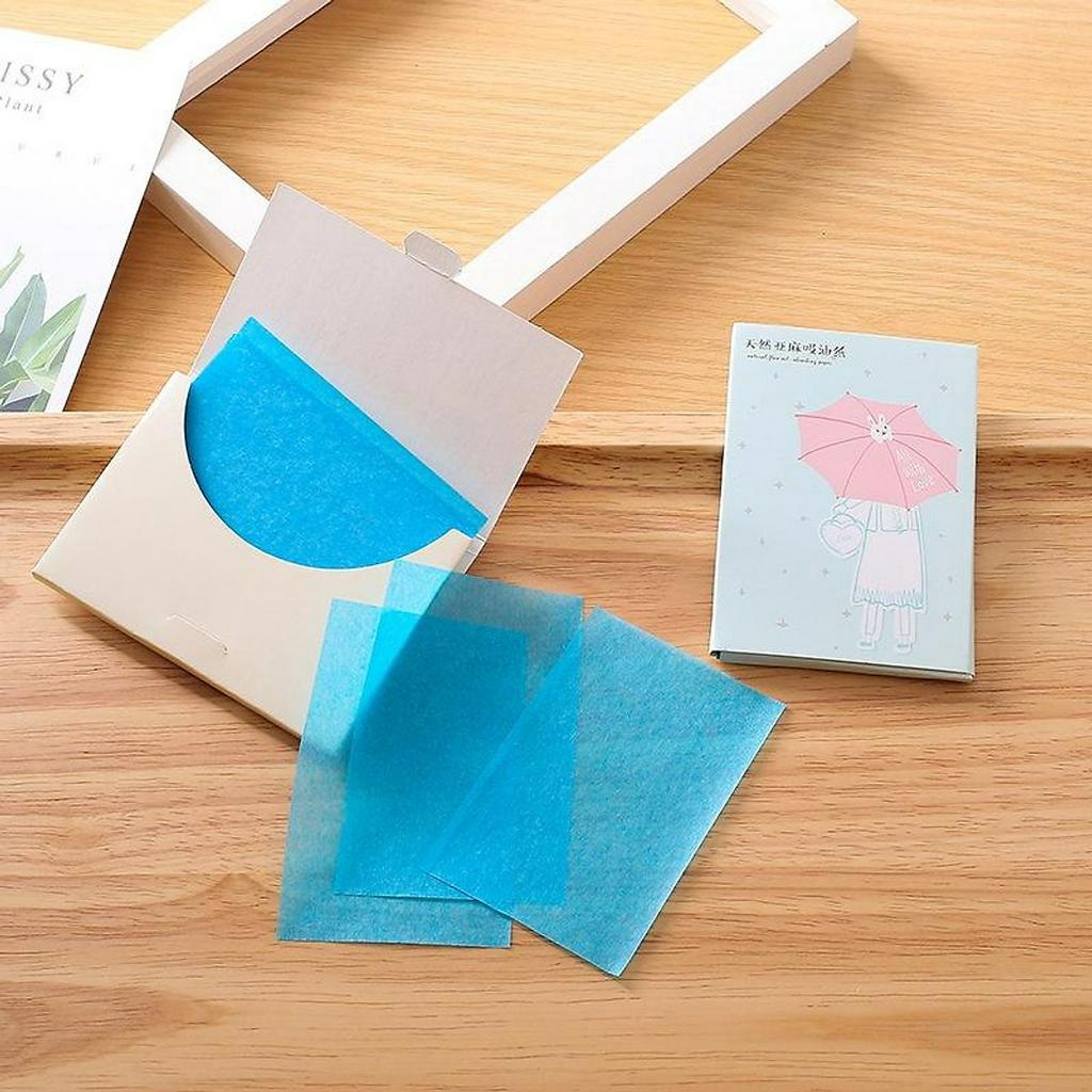Giấy thấm dầu gói 50 miếng nội địa Trung