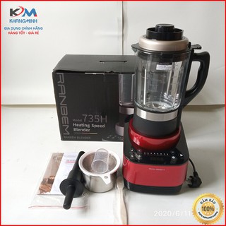 Máy xay nấu máy làm sữa hạt Ranbem 735H Model 2020 Lồng inox 304 Tiếng Việt Bảo hành 12 Tháng