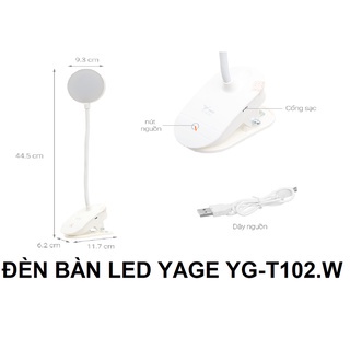 Đèn Bàn Yage YG-T101.W / YG-T102.W / YG-T401.W / YG-T402.W / YG-T403.W / YG-T404.W / YG-TW01