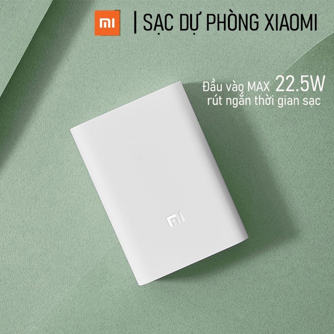 Pin sạc dự phòng 10000mAh Xiaomi Pocket PB1022ZM sạc nhanh cho iphone