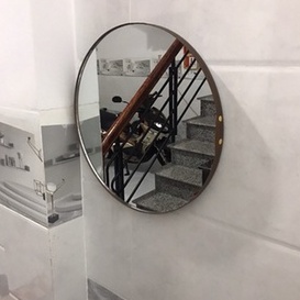 Gương treo tường trang trí KantoHome- Gương tròn decor full phụ kiện treo nhà tắm, bàn trang điểm
