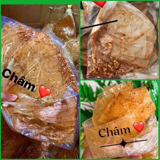 10 Bịch Bánh Tráng Xi Ke - Muối Nhuyễn Tỏi Phi Siêu Cay - N Food