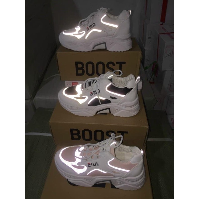 Giày thể thao nữ Ulzzang Eila viền phản quang cá tính phối màu | BigBuy360 - bigbuy360.vn