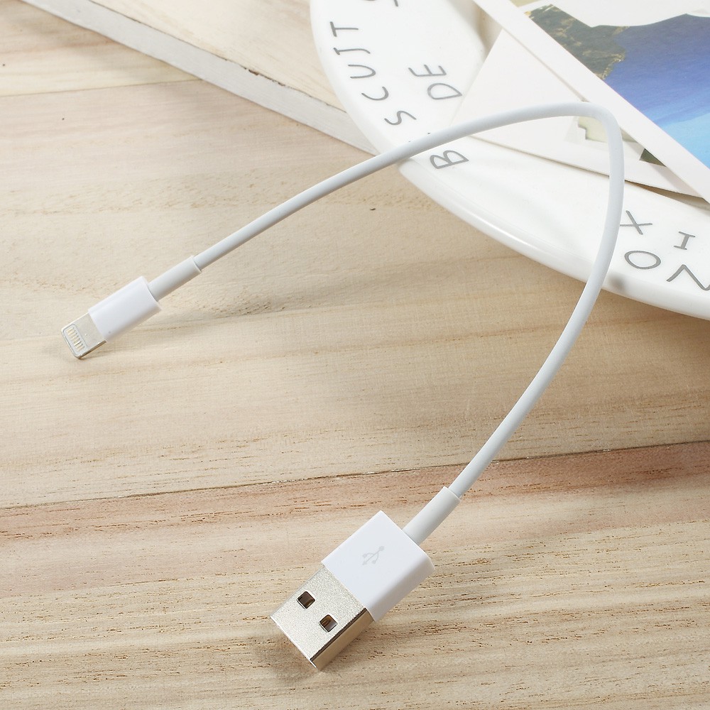 Dây cáp sạc tích hợp truyền dữ liệu Lightning 8 Pin USB 30cm dành cho iPhone/ iPod/ iPad