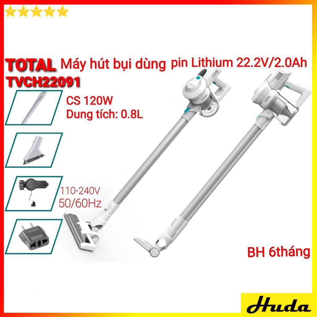 Máy hút bụi dùng pin Lithium 22.2V Total TVCH22091 uio